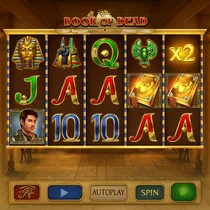 BetNJet - Book of Dead Slot Game - Play'n GO