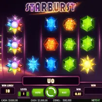 BetNJet - Starburst Slot Game - Online Casino